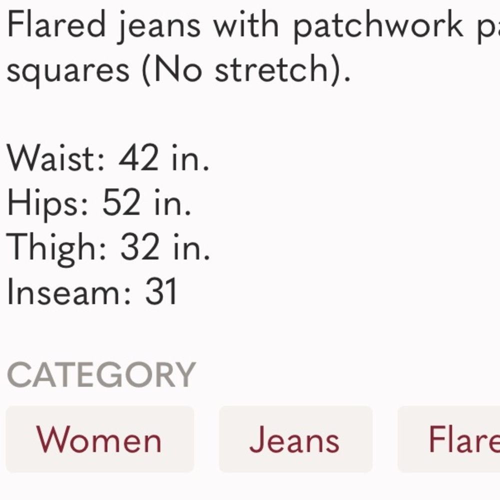 Denim patchwork jeans - Picture 6 of 6
